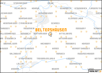 map of Beltershausen