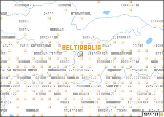 map of Beltia Bālia