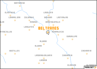 map of Beltranes