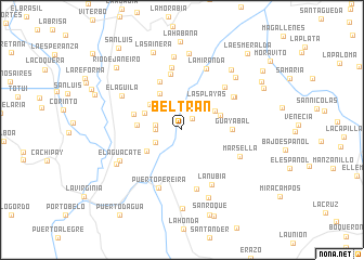 map of Beltrán