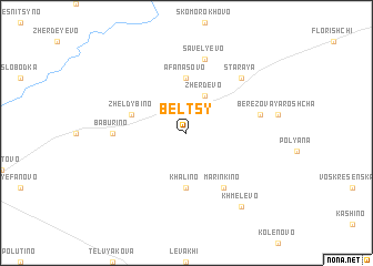 map of Bel\