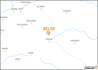 map of Belua