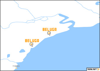map of Beluga