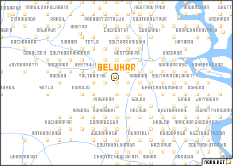 map of Beluhār