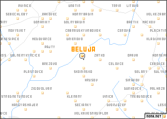 map of Beluja
