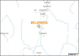 map of Belumbang