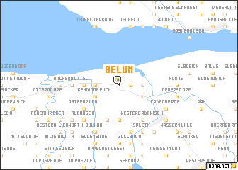 map of Belum