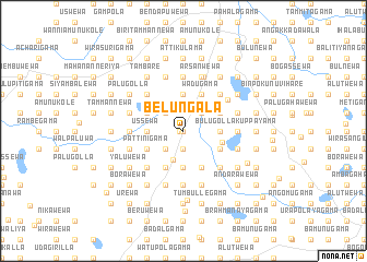 map of Belungala