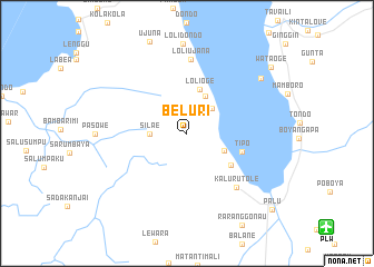 map of Beluri