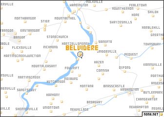 map of Belvidere