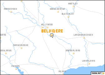 map of Belvidere