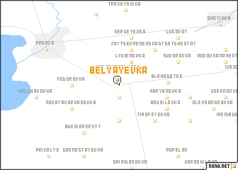 map of Belyayevka