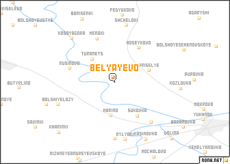 map of Belyayevo