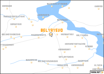 map of Belyayevo