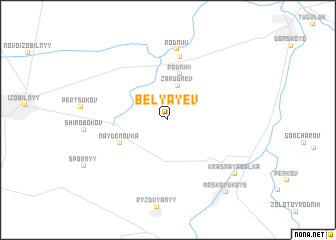 map of Belyayev