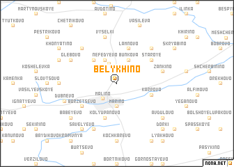 map of Belykhino