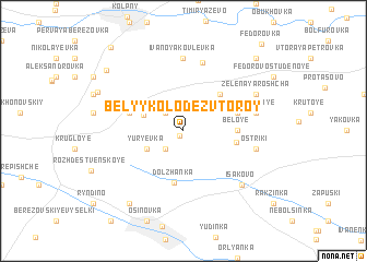 map of Belyy Kolodez\