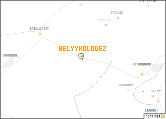 map of Belyy Kolodez\