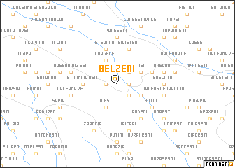 map of Belzeni