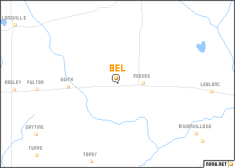 map of Bel