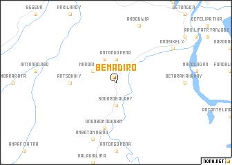 map of Bemadiro