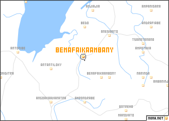 map of Bemafaika Ambany