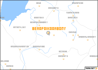 map of Bemafaika Ambony