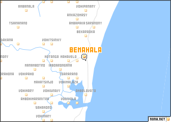 map of Bemahala