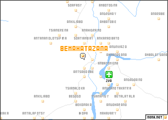 map of Bemahatazana