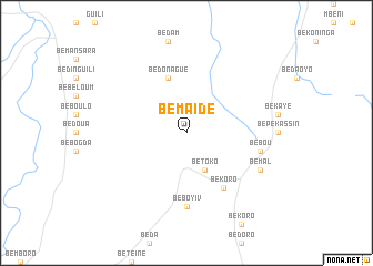 map of Bemaïdé