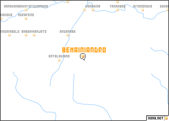 map of Bemainiandro