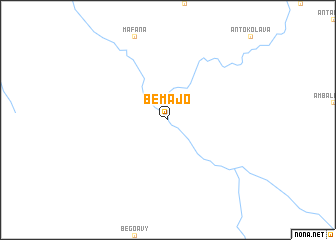 map of Bemajo