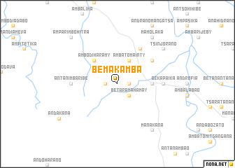 map of Bemakamba