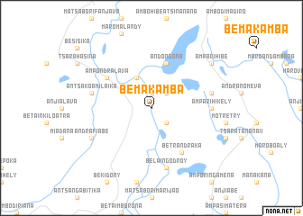 map of Bemakamba