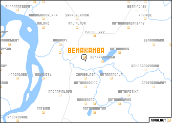 map of Bemakamba