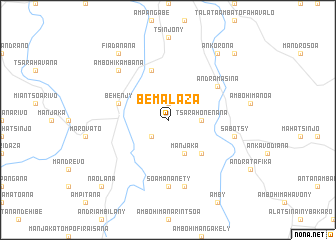 map of Bemalaza
