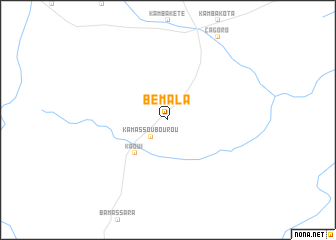 map of Bemala