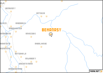 map of Bemanasy