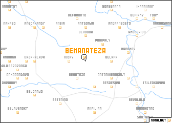 map of Bemanateza