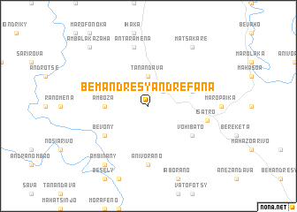 map of Bemandresy Andrefana