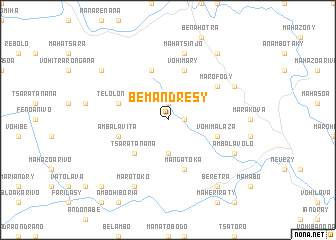 map of Bemandresy