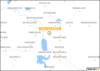 map of Bemanevika