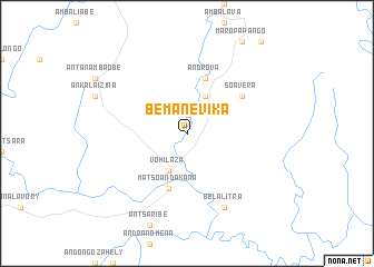 map of Bemanevika