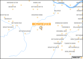 map of Bemanevika