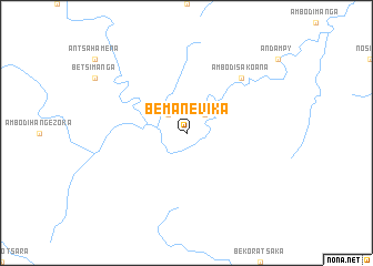 map of Bemanevika