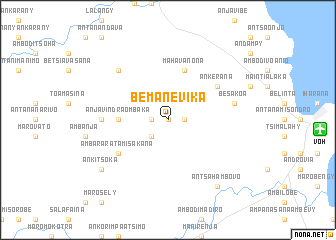 map of Bemanevika