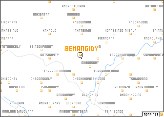 map of Bemangidy