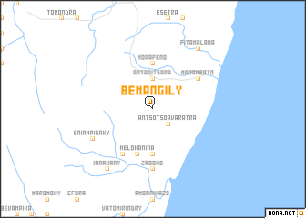 map of Bemangily