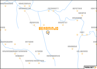 map of Bemaninjo