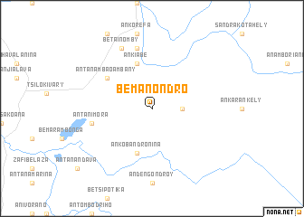 map of Bemanondro